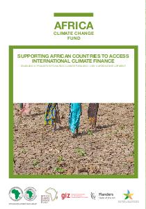 Africa climate change fund: supporting African countries to access international climate finance